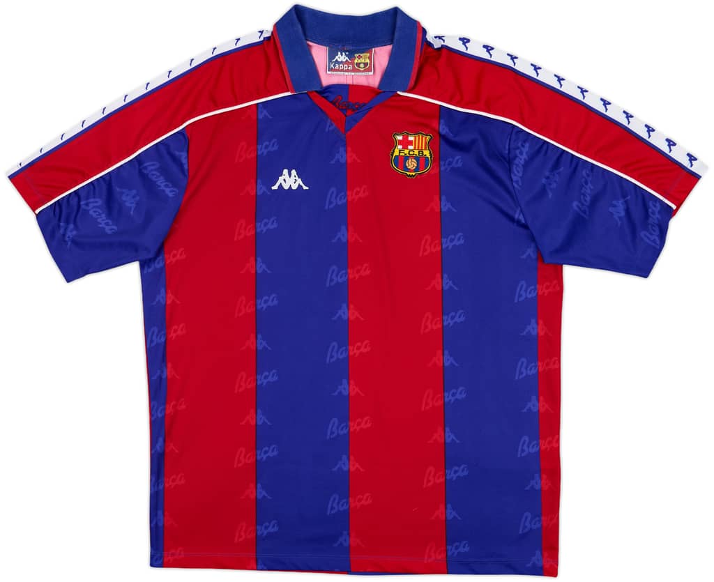 1992-95 Barcelona Home Shirt - 8/10 - (XL)