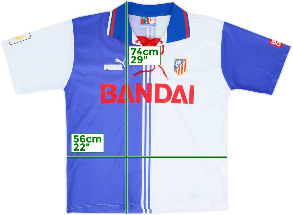 1996-97 Atletico Madrid Third Shirt - 9/10 - (M)