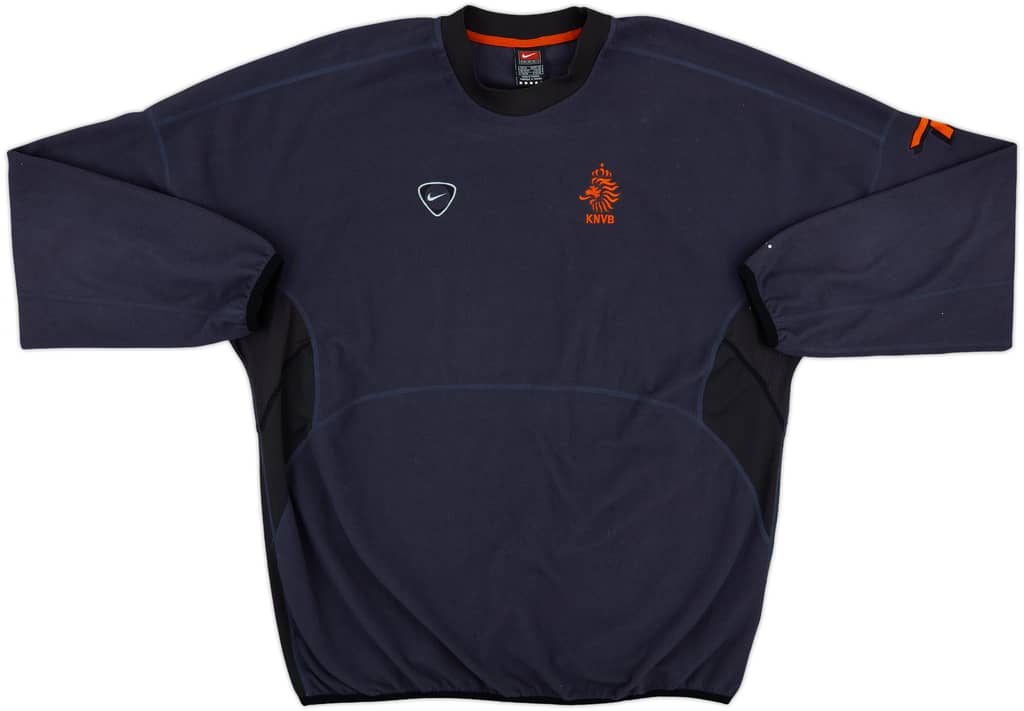 2000-01 Netherlands Nike Fleece Sweat Top - 8/10 - (XL)