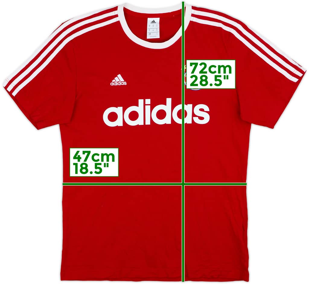 2013-14 Bayern Munich adidas Cotton Tee - 8/10 - (M)