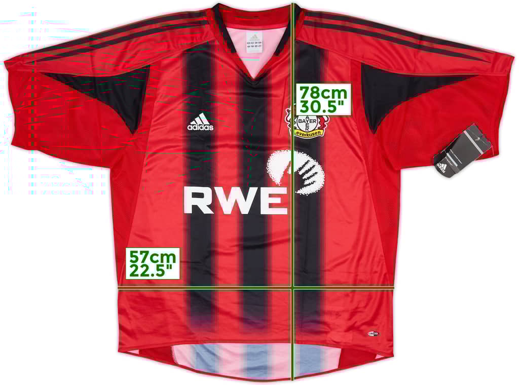 2004-06 Bayer Leverkusen Home Shirt (L)