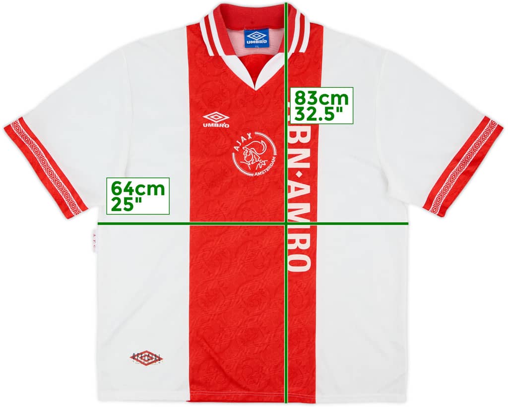 1994-95 Ajax Home Shirt - 10/10 - (XXL)