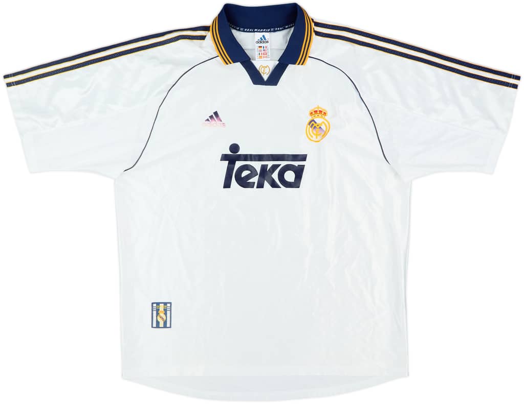 1998-00 Real Madrid Home Shirt - 5/10 - (XL)