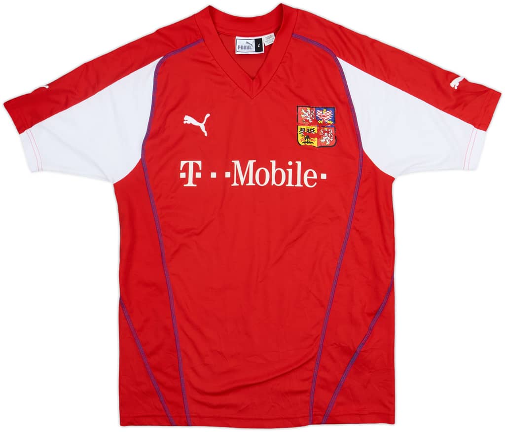 2003-04 Czech Republic Basic Home Shirt - 5/10 - (L)