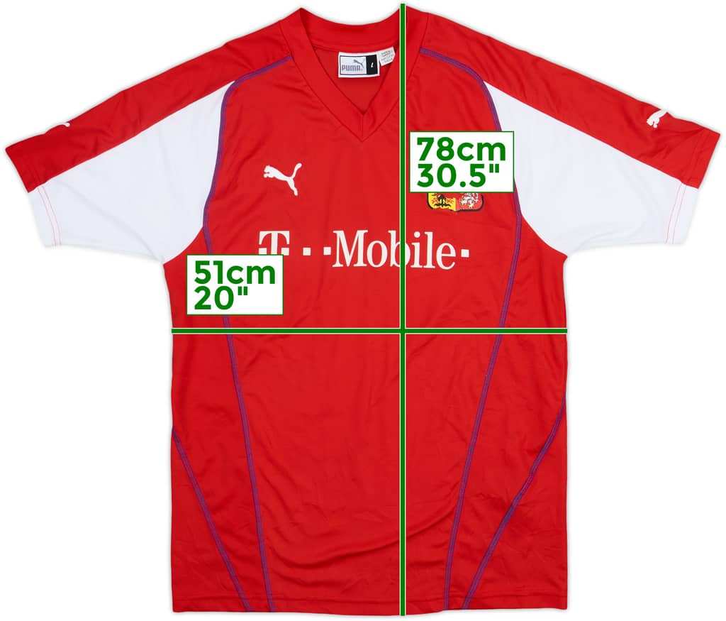 2003-04 Czech Republic Basic Home Shirt - 5/10 - (L)