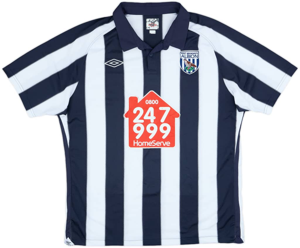 2010-11 West Brom Home Shirt - 4/10 - (L)