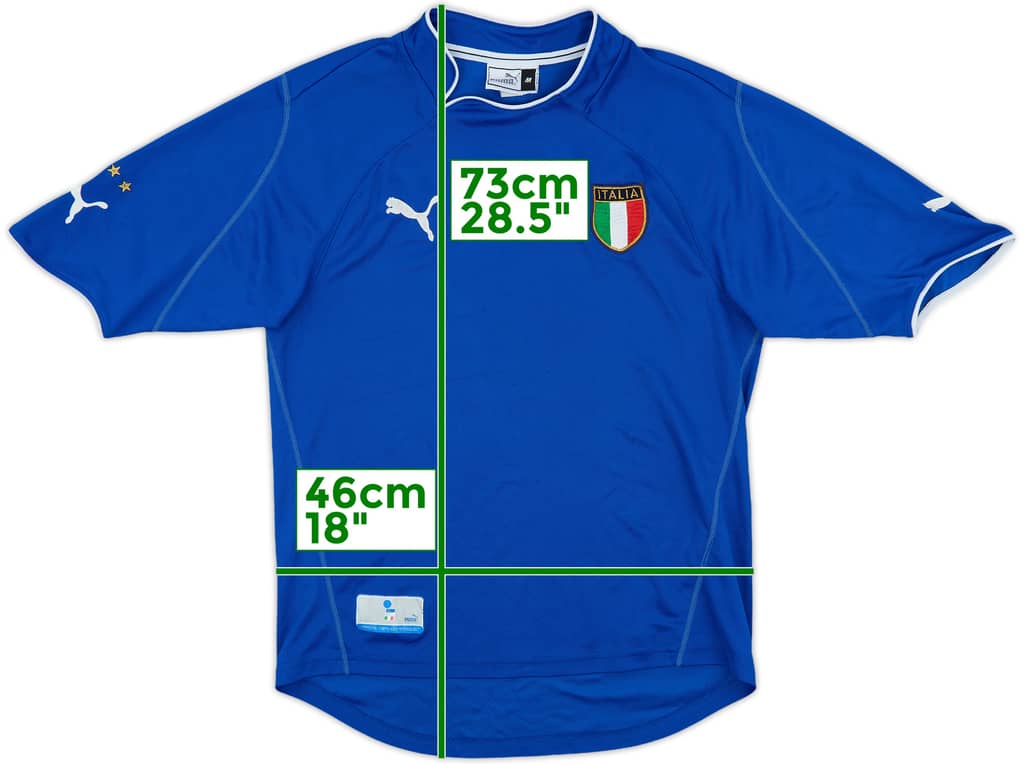 2003-04 Italy Home Shirt - 8/10 - (M)