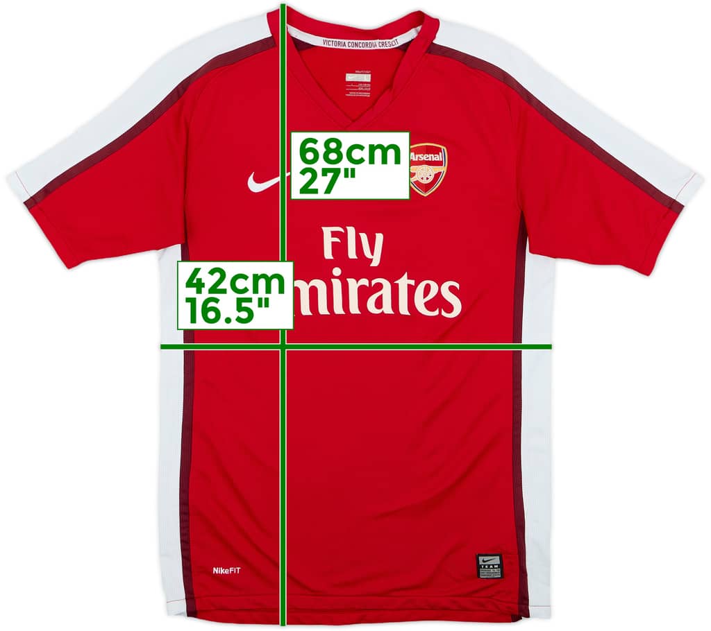 2008-10 Arsenal Home Shirt - 6/10 - (L.Boys)