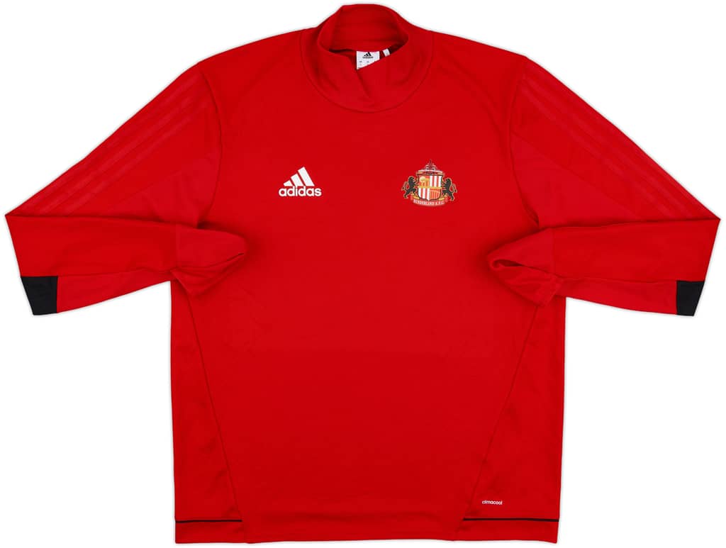 2017-18 Sunderland adidas Drill Top - 9/10 - (L)