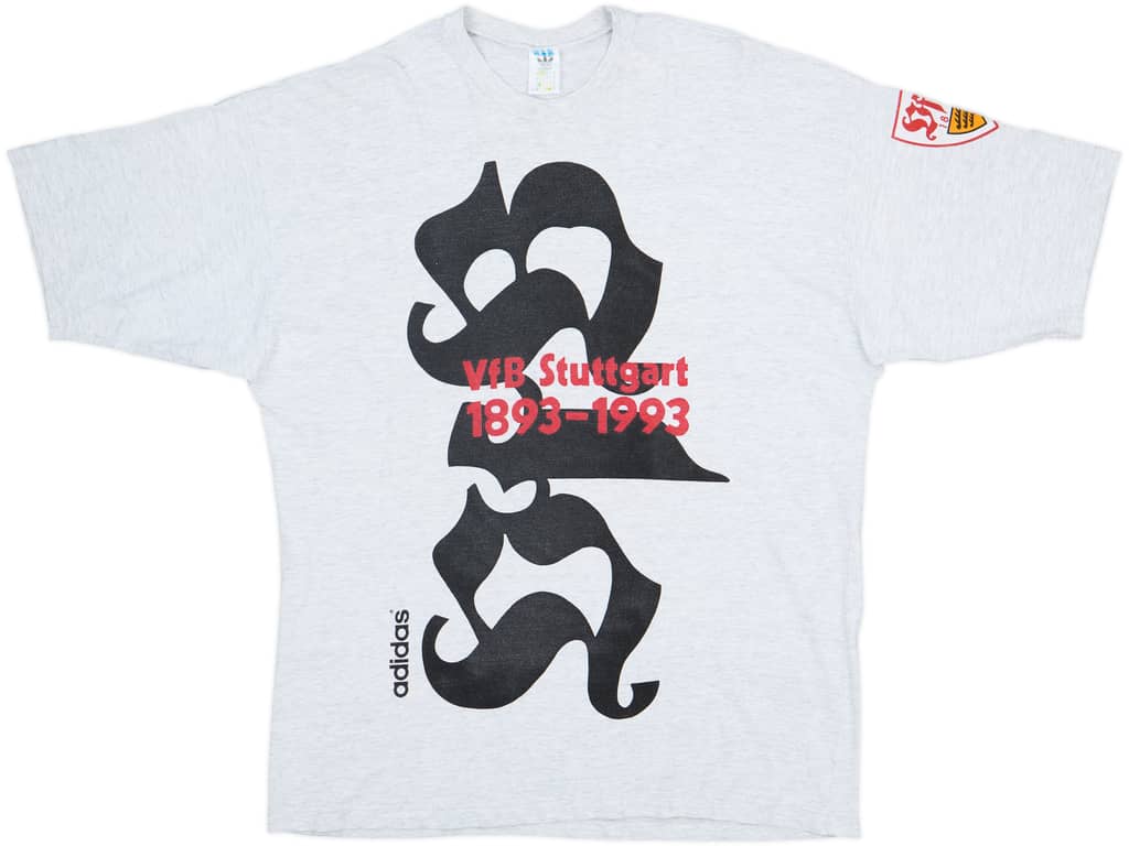 1993-94 Stuttgart adidas Tee - 10/10 - (L)