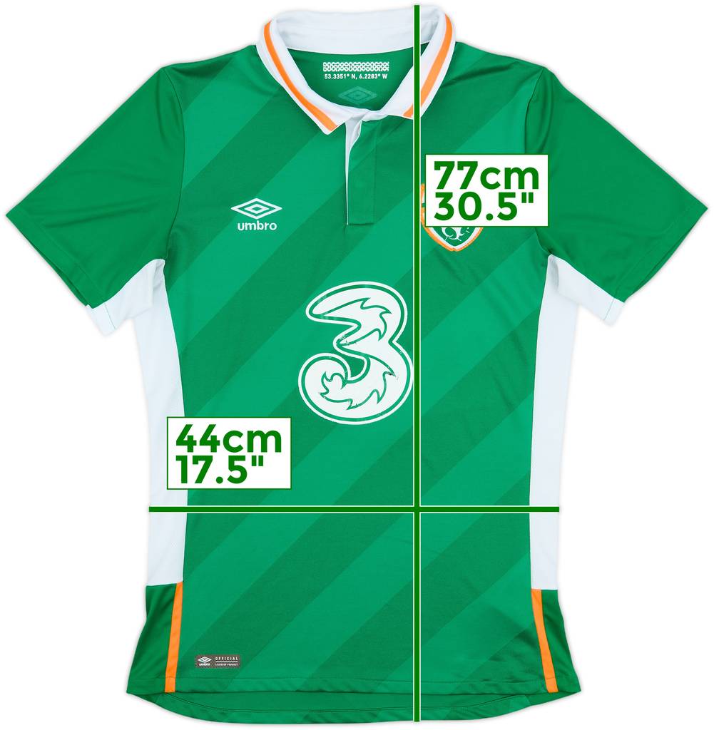 2016-17 Ireland Home Shirt - 5/10 - (S)