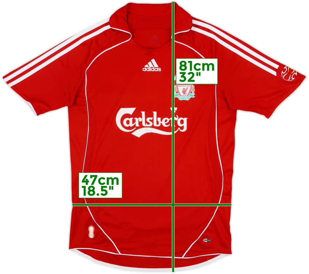 2006-08 Liverpool Home Shirt - 5/10 - (S)