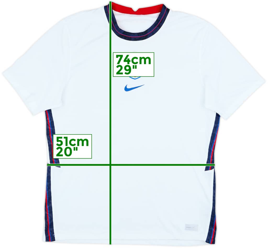 2020-22 England Home Shirt - 5/10 - (L)