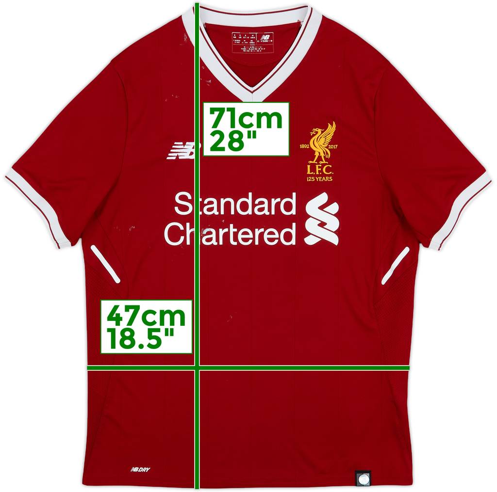 2017-18 Liverpool 125 Years Home Shirt - 4/10 - (S)