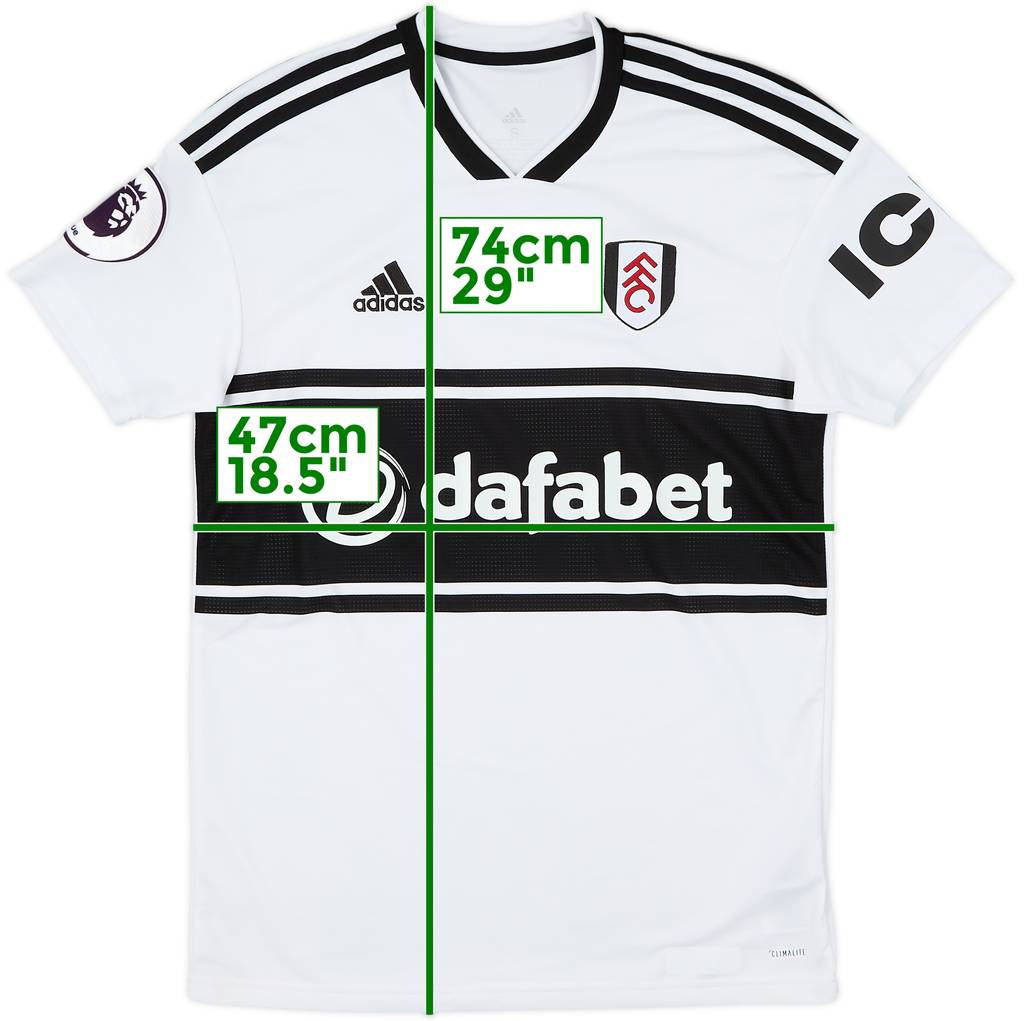 2018-19 Fulham Home Shirt - 6/10 - (S)