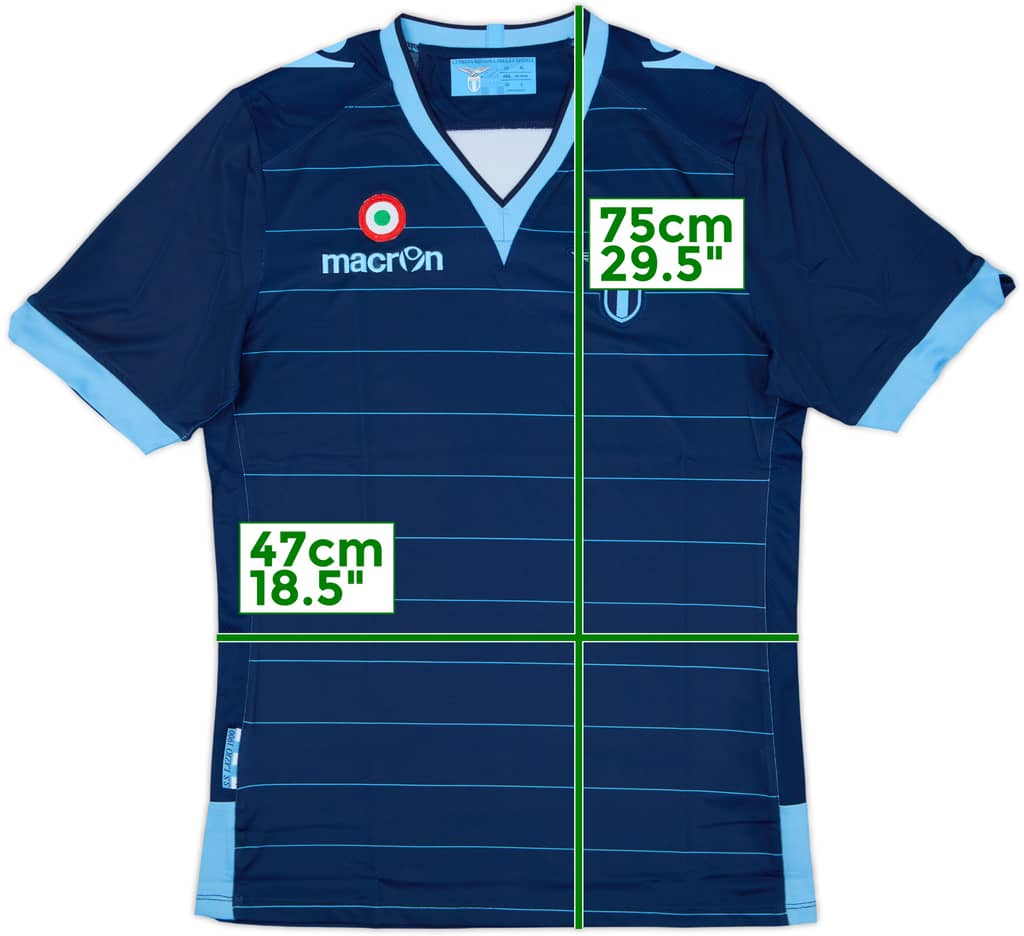 2013-14 Lazio Third Shirt - 10/10 - (XL)
