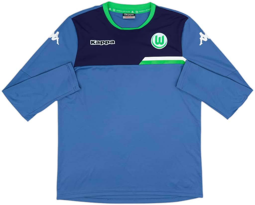 2014-15 Wolfsburg Kappa Training L/S Shirt - 8/10 - (M)