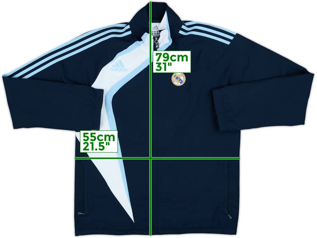 2009-10 Real Madrid adidas Track Jacket - 10/10 - (M)