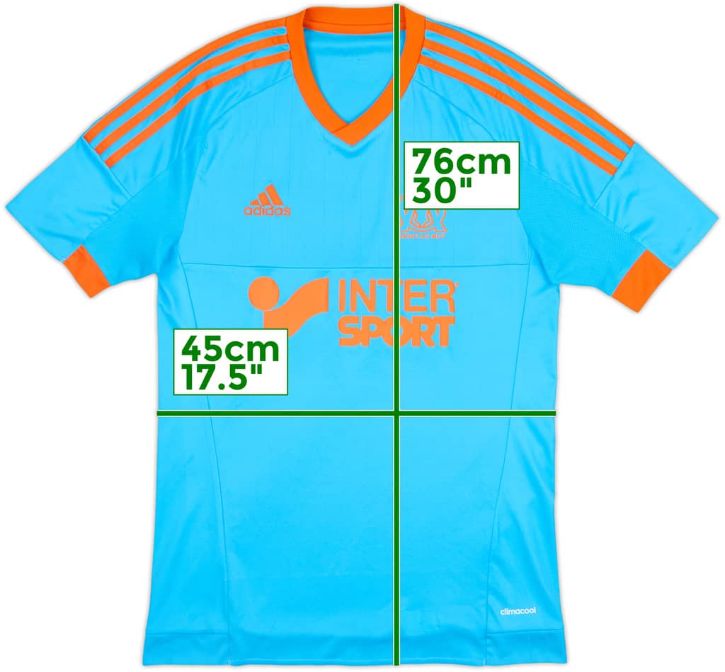 2014-15 Olympique Marseille Fourth Shirt - 8/10 - (S)