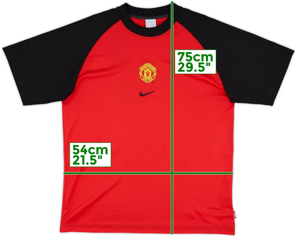 2004-05 Manchester United Nike Training Shirt - 10/10 - (M)