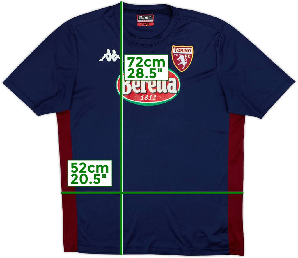 2017-18 Torino Kappa Training Shirt - 7/10 - (L)