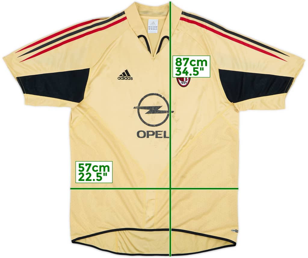 2004-05 AC Milan Third Shirt - 5/10 - (L)