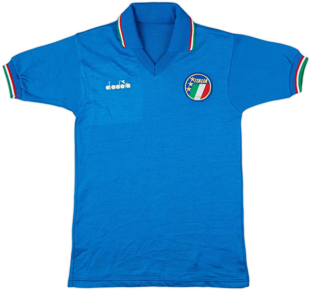 1986-91 Italy Home Shirt - 7/10 - (L.Boys)