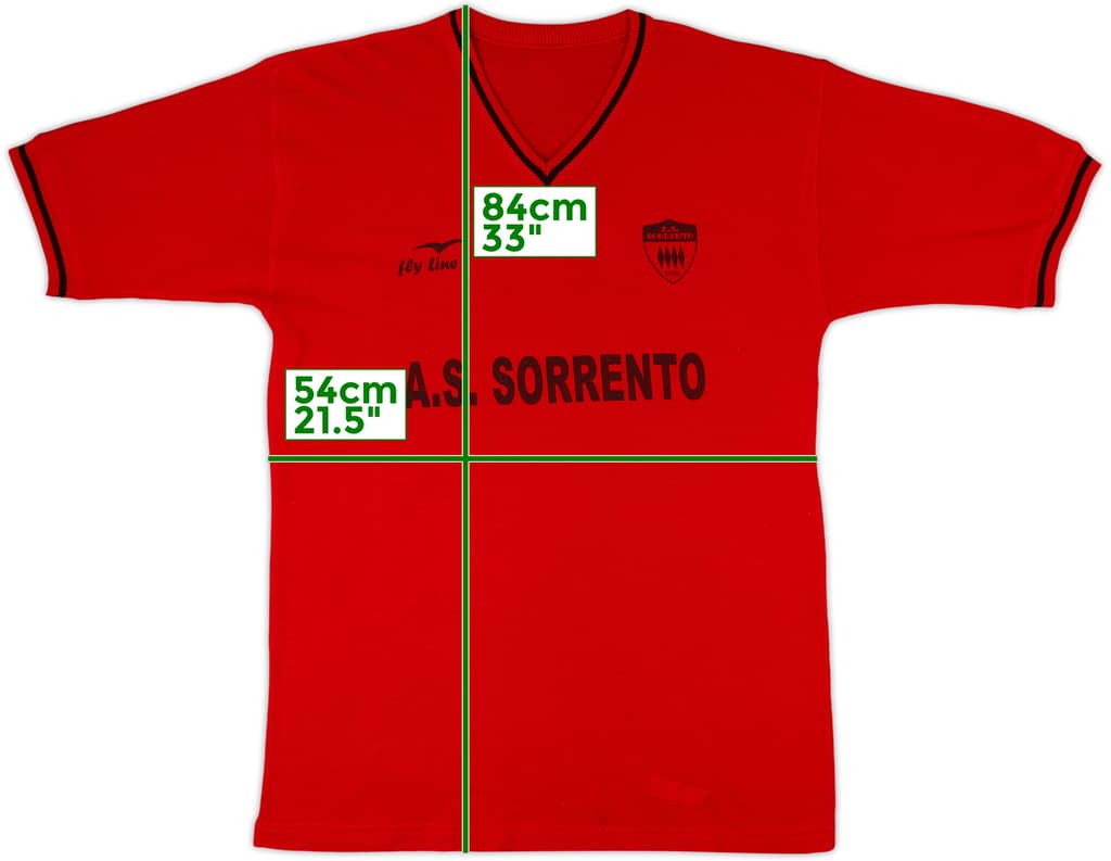 1999-00 Sorrento Fly Line Training Shirt - 7/10 - (L)