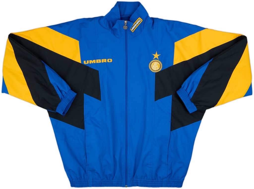 1996-98 Inter Milan Umbro Track Jacket - 8/10 - (L)