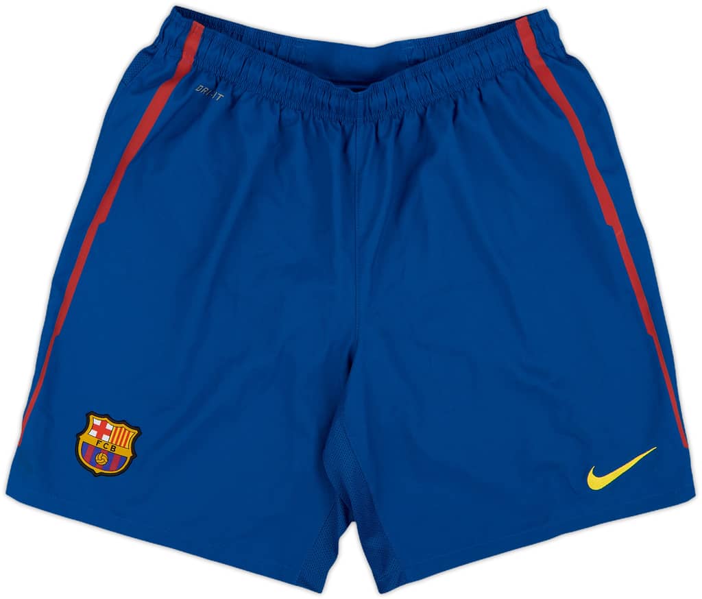 2011-12 Barcelona Home Shorts - 9/10 - (XL)
