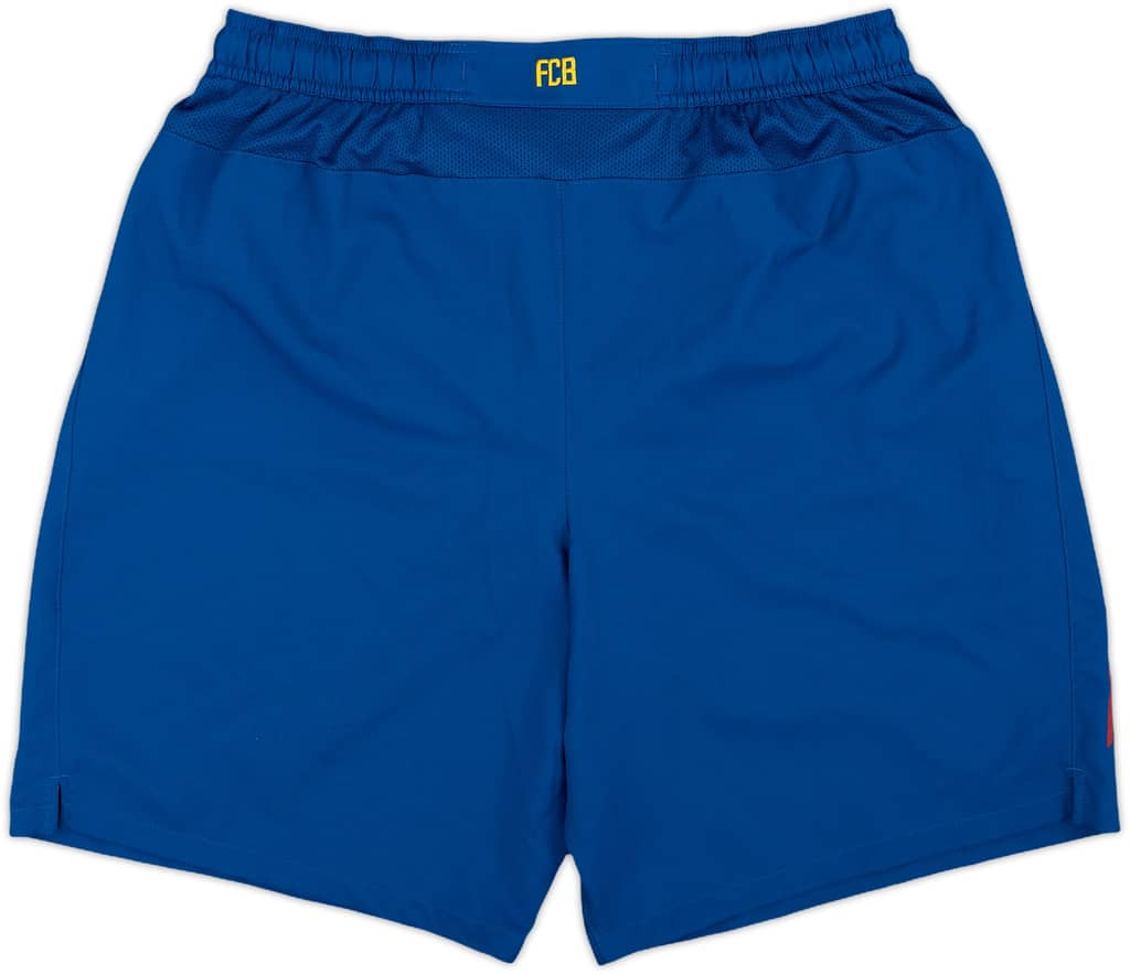 2011-12 Barcelona Home Shorts - 9/10 - (XL)