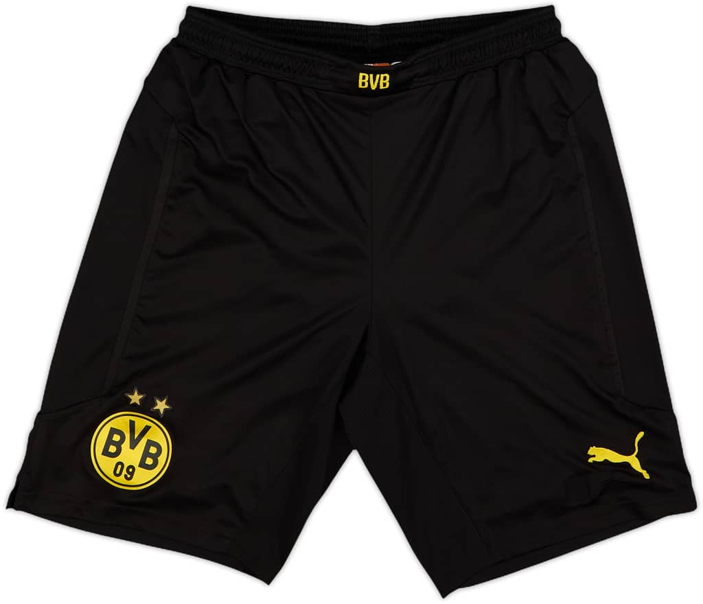 2013-15 Borussia Dortmund Home Shorts - 7/10 - (YXXL)