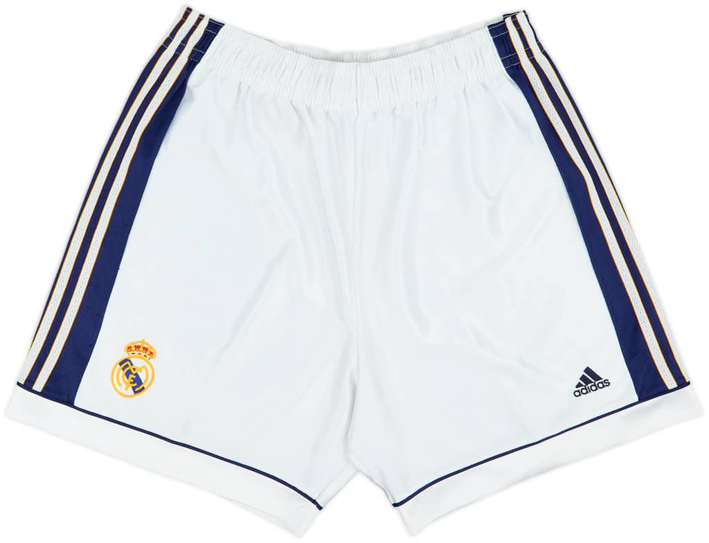 1998-00 Real Madrid Home Shorts - 7/10 - (XL)