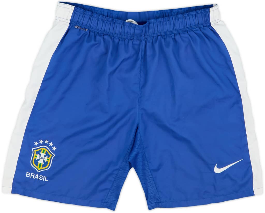 2014-15 Brazil Home Shorts - 6/10 - (M)