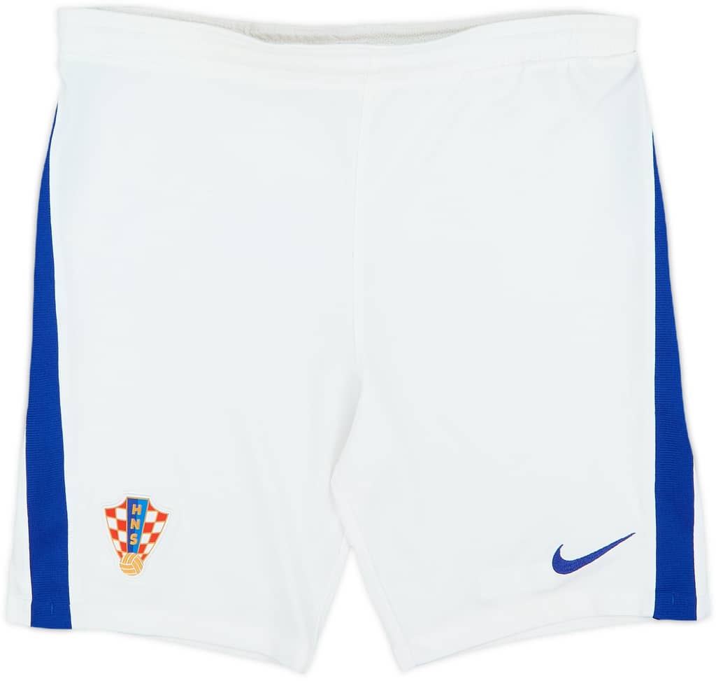 2020-22 Croatia Home Shorts - 7/10 - (L.Boys)