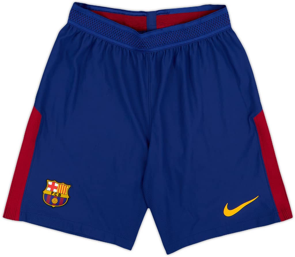 2017-18 Barcelona Home Shorts - 9/10 - (S)