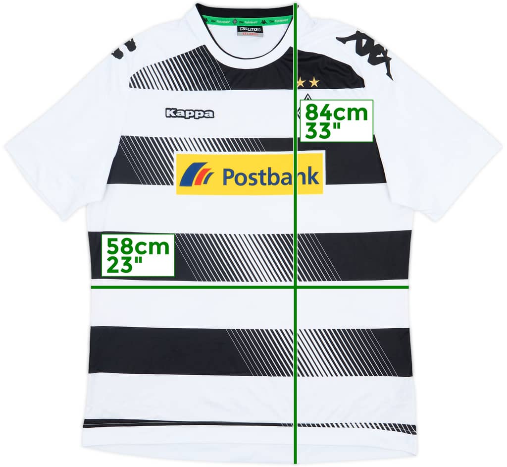 2016-17 Borussia Monchengladbach Home Shirt - 9/10 - (XXL)