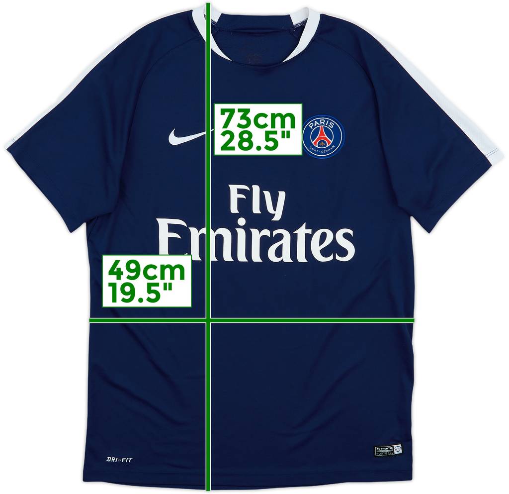 2015-16 Paris Saint-Germain Nike Training Shirt - 6/10 - (L)