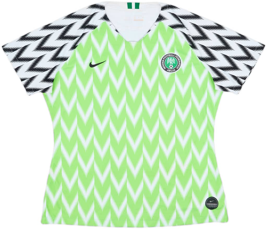 2018-19 Nigeria Home Shirt - 7/10 - (Women's XL)