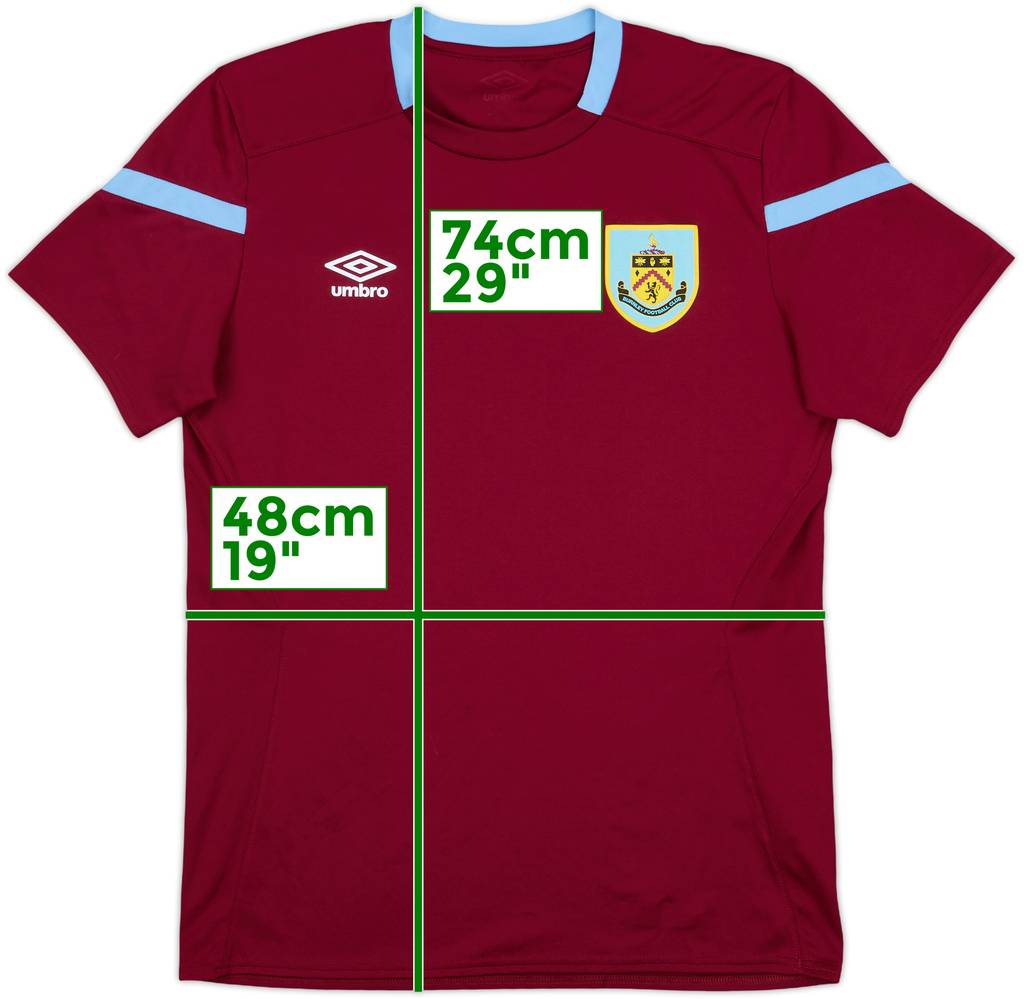 2019-20 Burnley Umbro Training Shirt - 8/10 - (M)