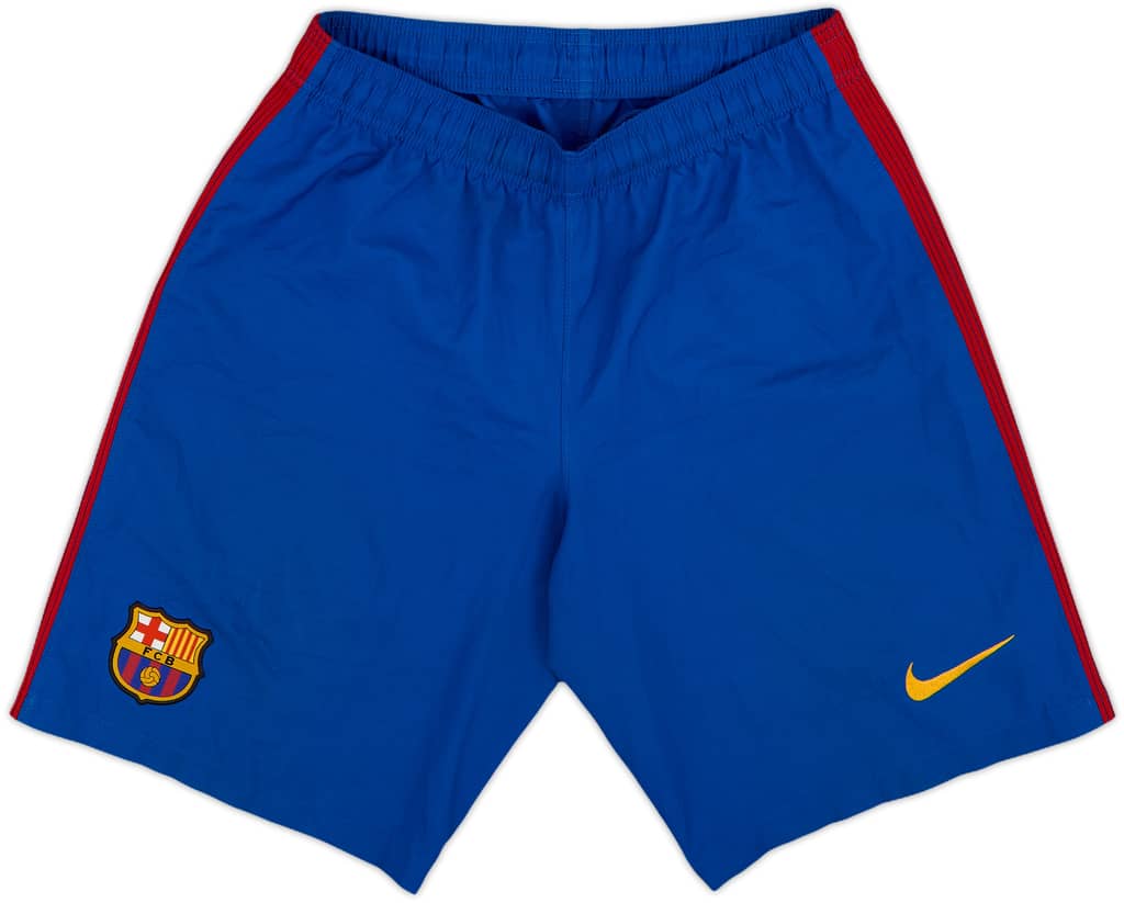 2011-12 Barcelona Home Shorts - 8/10 - (S)
