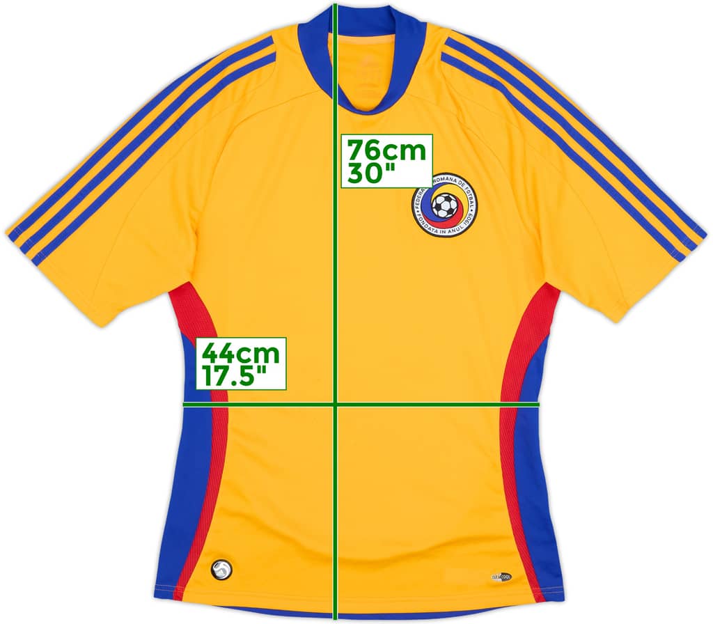 2008-09 Romania Home Shirt - 7/10 - (S)