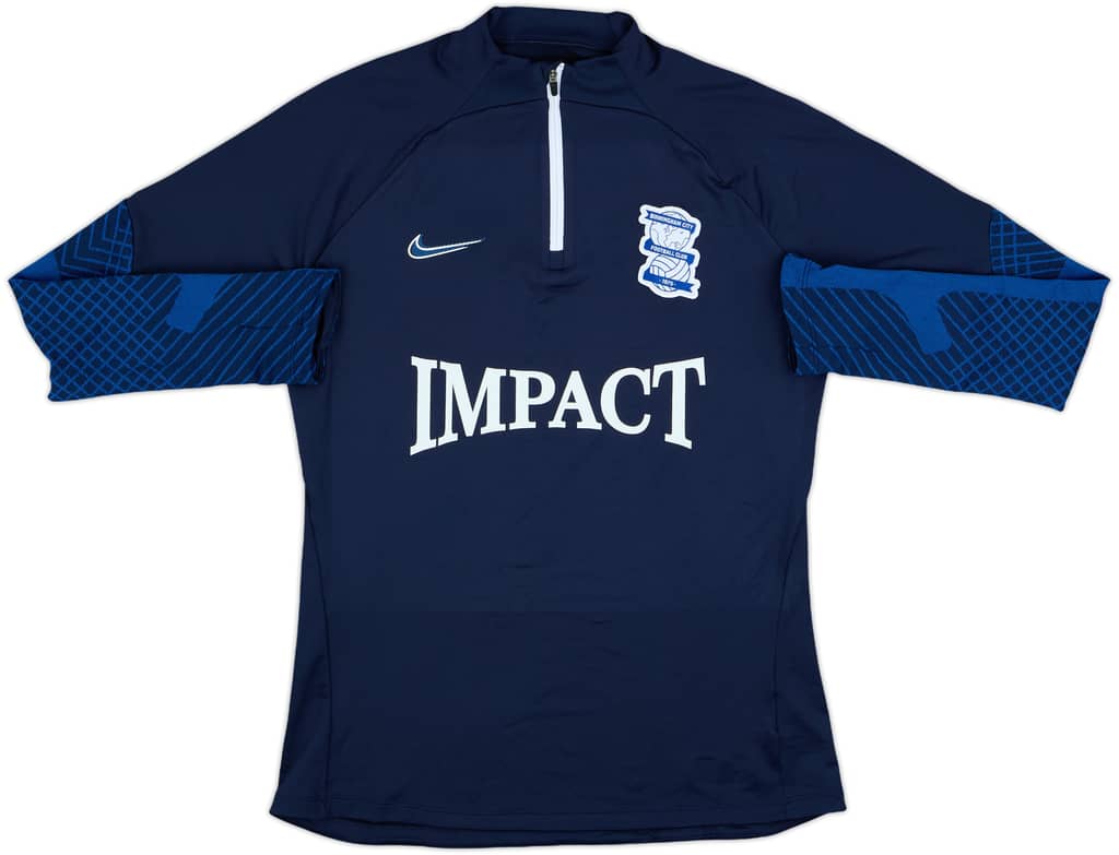 2022-23 Birmingham City Nike 1/4 Zip Drill Top - 10/10 - (M)