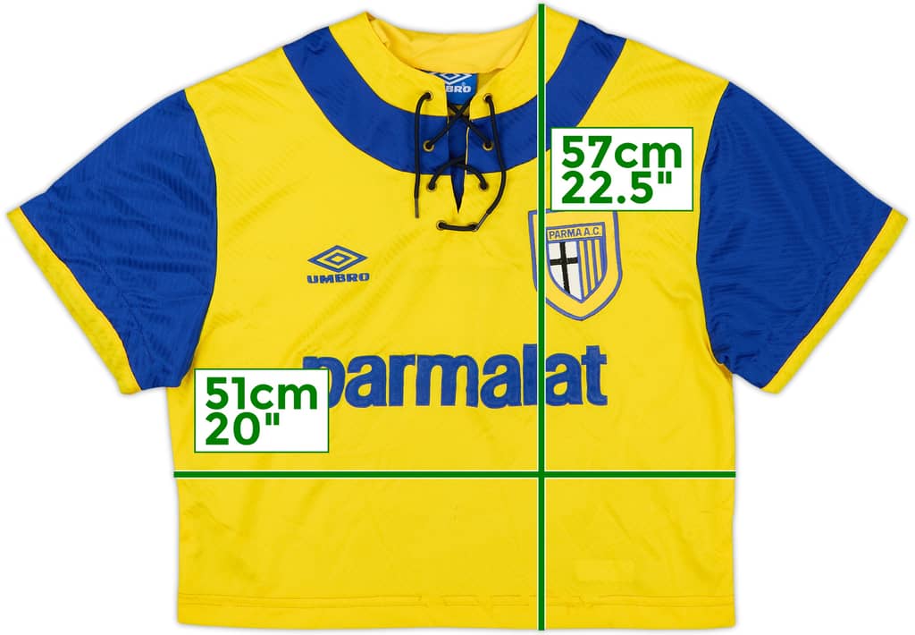 Camiseta de visitante del Parma 1993-95 - 6/10 - (L)