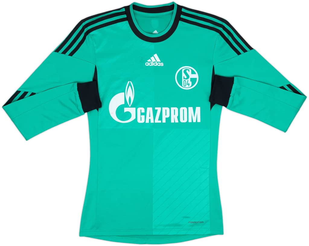2013-15 Schalke Player Issue Third L/S Shirt - 6/10 - (S)