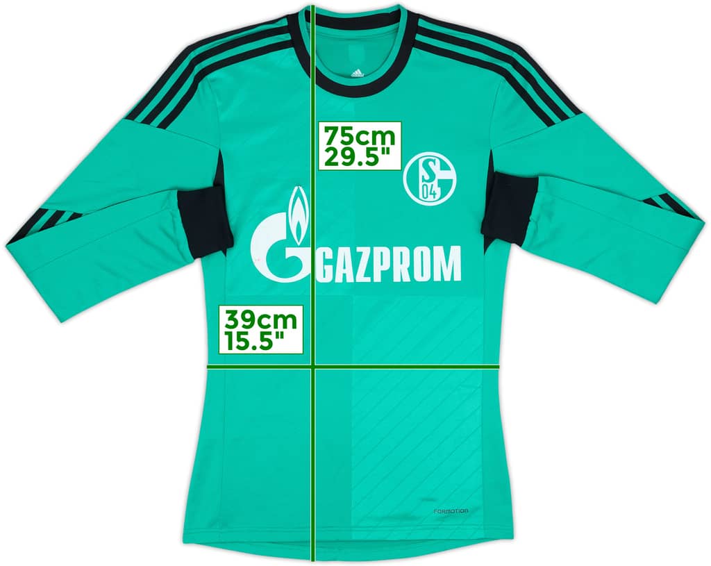 2013-15 Schalke Player Issue Third L/S Shirt - 6/10 - (S)