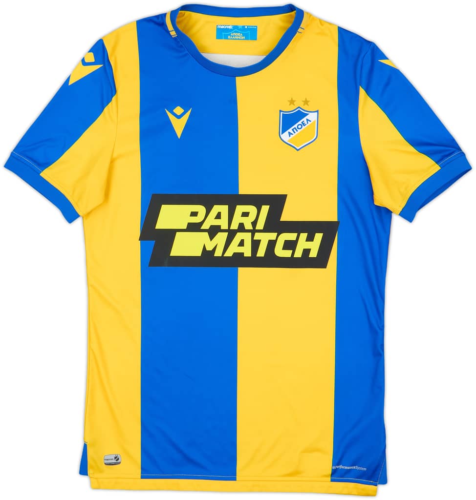 2019-20 APOEL Nicosia Home Shirt - 8/10 - (M)