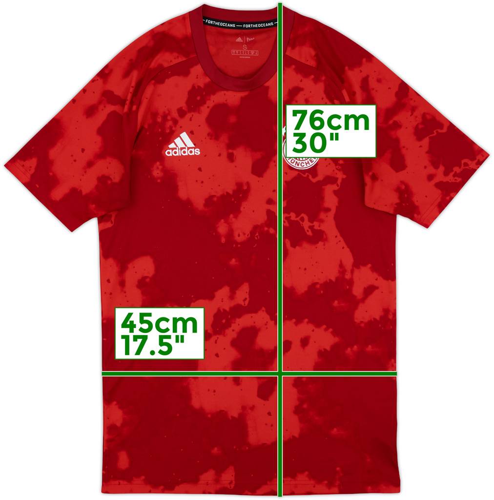 2019-20 Bayern Munich adidas Training Shirt - 9/10 - (S)