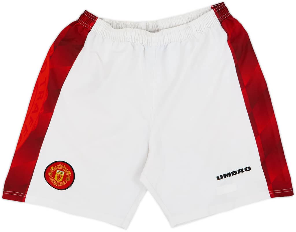 1996-98 Manchester United Home Shorts - 8/10 - (L)