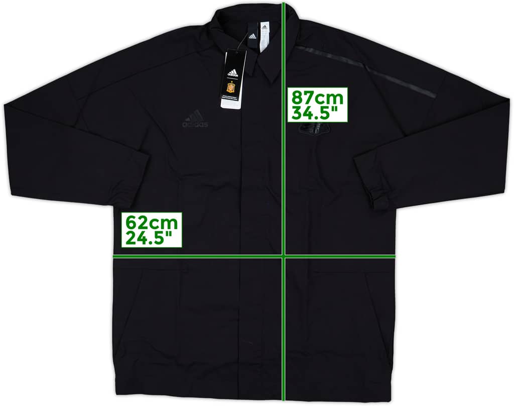 2017-18 Spain adidas Coach Jacket (L)